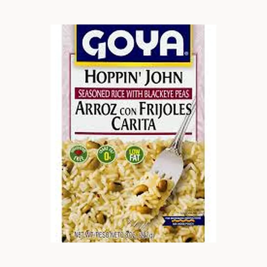 Goya Hoppin' John Seasoned Rice with Blackeye Peas 7 oz