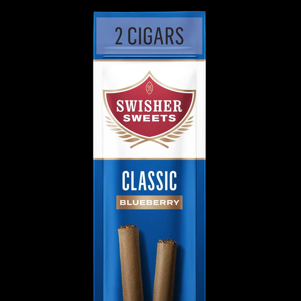 Swisher Sweets Classic Blueberry Cigarillos 2 Pack