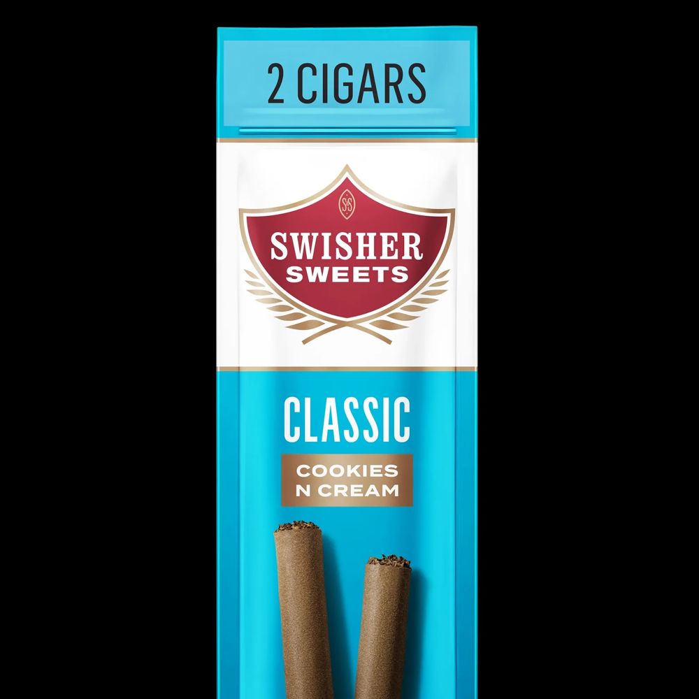 Swisher Sweets Classic Cookies N Cream Cigarillos 2 Pack